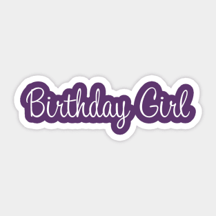 Birthday Girl Sticker